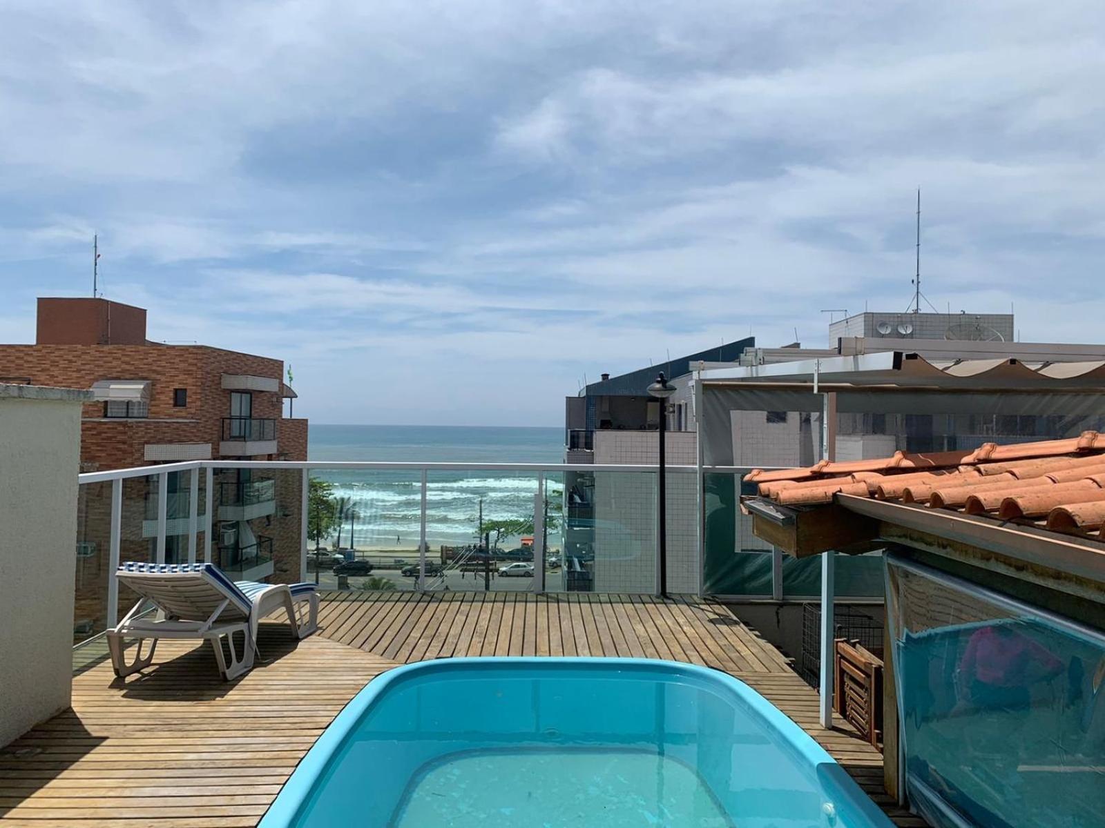 Апартаменты Cobertura Premium Vista Pro Mar, Com Piscina Убатуба Экстерьер фото
